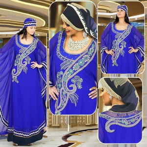 เสื้อผ้ามุสลิมแบบดั้งเดิมและเครื่องประดับ ชุดเพื่อนเจ้าสาว เสื้อเชิ้ต เสื้อฮู้ดดี้ ฟาร์ชา ชุดอิสลาม คาฟตัน ชุดลำลอง คาฟตัน - Product Image 1