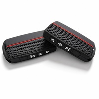 Étui de protection en silicone pour clé intelligente Toyota Camry RAV4, résistant aux rayures, haut de gamme, motif nid d'abeille, vente en gros