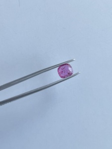 Certifié 3.28 carats Mozambique rubis coussin pierre taillée à facettes pas de chaleur de qualité supérieure pour la fabrication de jerelry pierre précieuse naturelle - Product Image 5