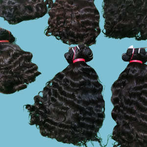 Cheveux humains vierges indiens Remy naturels non transformés de 16 pouces-100% paquets de cheveux bouclés, extensions de cheveux humains - Product Image 2