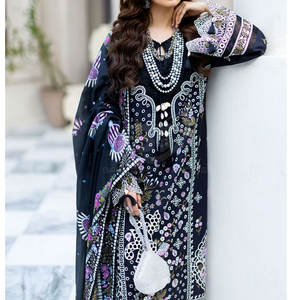 Traje Bordado al por Mayor para Mujer, Conjunto de Moda Listo para Usar, Traje Elegante con Bordado para Dama - Product Image 4