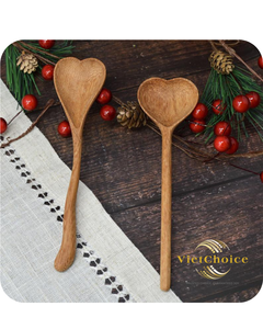 Cuchara de madera de acacia para fiestas Personalización sostenible Utensilios desechables Directo de Vietnam-Viet Choice - Product Image 1
