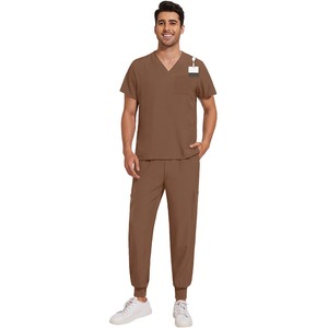 Tenues médicales unisexes élégantes avec logo personnalisé, à séchage rapide, hauts et pantalons de jogging, ensembles de blouses pour dentistes, uniformes d'infirmière - Product Image 3