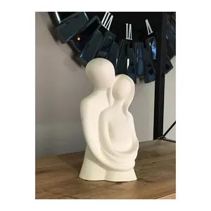 Pegatina Decorativa con Diseño Art Deco de Pareja Romántica Moderna para Comedor y Sala de Estar, Material de Papel para Decoración de Bodas - Product Image 3