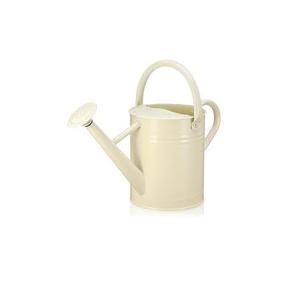 บัวรดน้ำโลหะเคลือบผงสีขาวทรงกลมทำมือบัวรดน้ำแบบเรียบง่ายออกแบบได้ตามต้องการ - Product Image 5