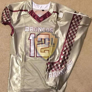 Uniformes de football américain personnalisés Maillots de football américain par sublimation Maillot de football universitaire américain personnalisé - Product Image 1