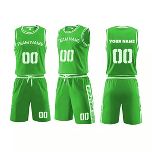 Ensemble de maillots imprimés respirants personnalisés pour hommes/femmes et jeunes uniformes d'équipe de joueurs de basket-ball - Product Image 3