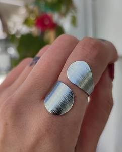 Raw Brass <b>Ring</b> Brass Band <b>Ring</b> Adjustable <b>Ring</b> <b>Blank</b> <b>Ring</b> Base Hoop Loop Connector Findings MS Handicraft Ms-wc-001 Durable - Product Image 5