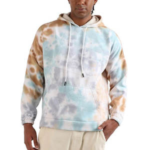 Sweat à capuche épais et lavé à l'acide de grande taille pour hommes Sweats à capuche thermiques surdimensionnés vintage et unis à séchage rapide pour l'hiver - Product Image 1