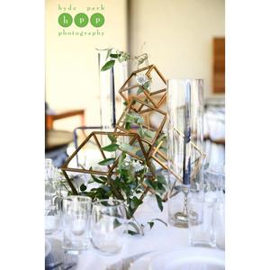 Centro de mesa de metal minimalista moderno para una decoración del hogar elegante y con estilo, perfecto para espacios de vida contemporáneos - Product Image 5