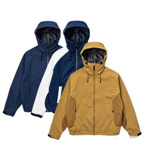 Custom Logo <b>Men's</b> Polyester Sports <b>Jacket</b> Stand Collar Waterproof Breathable <b>Lightweight</b> for Winter Outdoor Use Front Logo Made - Product Image 1