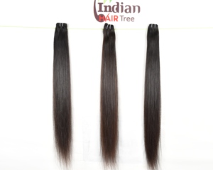 วิกต่อผมคนแบบลอนตรงสีธรรมชาติผมคนอินเดียแบบไม่ผ่านกระบวนการทางเคมีไม่ผ่านกระบวนการทางเคมี - Product Image 3