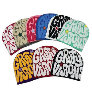 Gorros de Calavera Personalizados, Gorros de Punto Jacquard, 100% Lana, Forro de Seda, Transpirables, Impermeables, para Playa y Correr - Product Image 5