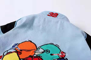 เสื้อแจ็กเก็ตบอมเบอร์ผ้าฝ้าย100% สำหรับผู้ชายเสื้อแจ็กเก็ตสำหรับแข่งรถจักรยานยนต์ - Product Image 6