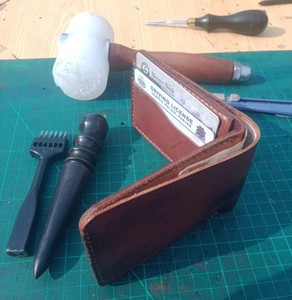 Cartera de Cuero para Hombre con Monedero, Cartera de Cuero para Hombre, Cartera de Cuero Hecha a Mano para Hombre - Product Image 5