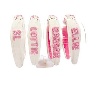 Bandeaux perlés d'équipe personnalisés Bandeaux pour enfants Bandeaux indiens fabriqués à la main patte colorée Bandeaux de graines nouées Bandeaux pour filles - Product Image 3