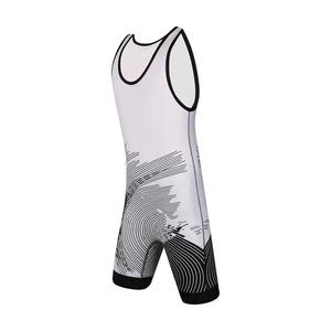 Singlet de Lucha Libre para Adultos de Alta Calidad, 100% Poliéster Elástico, Logotipo Personalizado, Tallas para Levantamiento de Pesas, Ligero, Transpirable, Tallas Grandes - Product Image 4