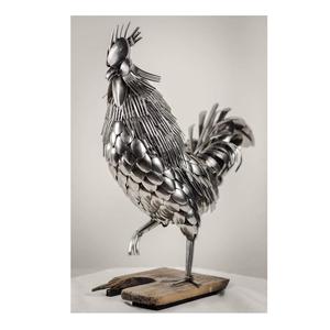 Escultura moderna de aluminio fundido que expresa un movimiento elegante, una forma equilibrada y el espíritu de la innovación artística. - Product Image 6