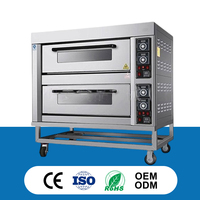 Four à gâteaux et à pain multifonctionnel, machine de chauffage alimentaire commerciale, machine à rôtir les pizzas en acier inoxydable