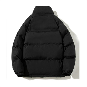 Veste matelassée chaude pour hommes et femmes avec fermeture à glissière Canvas North Down Faces pour temps froid - Product Image 3