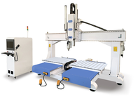 Routeur CNC 5 axes rapide K1212-5A, machine à travailler le bois, machine à découper le bois