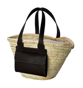 Bolso de mano marroquí de moda, bolso cruzado francés de cuerda de papel tejido, bolsos de playa de macramé de ganchillo, directamente del proveedor indio - Product Image 1