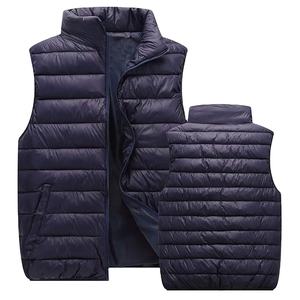 Personnalisé 100% haute qualité femmes hiver bouffant vers le bas gilet décontracté matelassé sans manches veste duvet de canard à capuche gilet manteau - Product Image 1