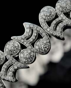 Cadena Cubana de Lujo, Estilo Hip-Hop, Plata de Ley 925 con Moissanita, Pulseras Infinitas - Product Image 3