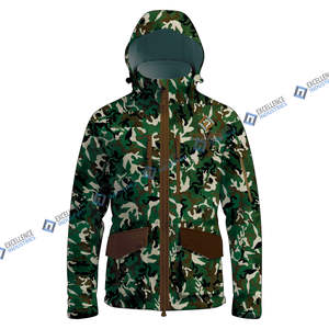 Chaqueta de caza personalizada Camuflaje Últimas chaquetas clásicas de talla grande Caza Chaqueta de caza de poliéster polar - Product Image 1