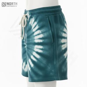 กางเกงขาสั้นเล่นกีฬาแบบลำลองสำหรับผู้ชายกางเกงขาสั้นผ้าฝ้ายโพลีเอสเตอร์พิมพ์โลโก้ได้ตามต้องการสำหรับใส่ในฤดูร้อน - Product Image 6