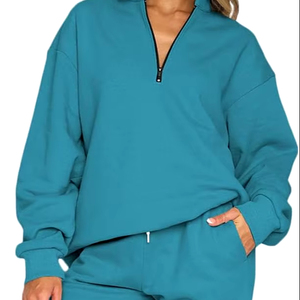 2024 survêtement respirant pour femmes pantalons de survêtement à séchage rapide joggers ensemble unisexe vêtements de sport 360G coton polaire sweats à capuche costume OEM - Product Image 1