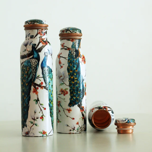 Hot Selling Multipurpose Pure Copper Water Storage <b>Bottle</b> for <b>Travelling</b> and Gym Use - Product Image 1