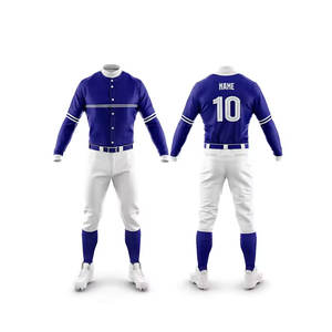 2025 nuevo uniforme de béisbol ligero y cómodo precio razonable uniforme de béisbol para adultos - Product Image 6