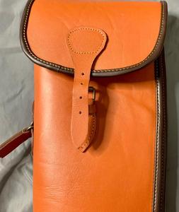 สกีสกี255หนังสติ๊กหนังแท้สีแทนดีไซน์ทำด้วยมือคุณภาพดี - Product Image 1