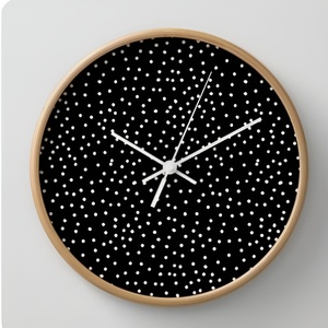 Reloj de pared hecho a mano de madera maciza para el hogar creativo nuevo reloj de horas para sala de estar reloj de mesa decorativo - Product Image 6