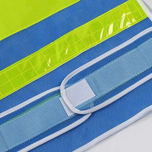 Fabricación al por mayor de ropa de trabajo de construcción de malla de alta visibilidad profesional chalecos reflectantes de seguridad de tráfico - Product Image 3