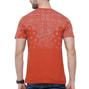 Camiseta de sublimación para hombre de MOQ bajo Diseño personalizado de talla grande con función de secado rápido - Product Image 2