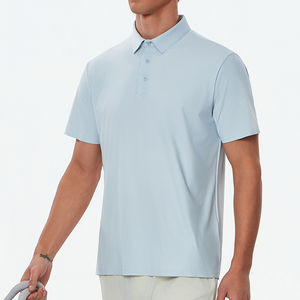 Polos Personalizados para Hombre, Transpirables, de Punto, de Algodón y Poliéster, Manga Corta, Ajustados, para Golf - Product Image 3
