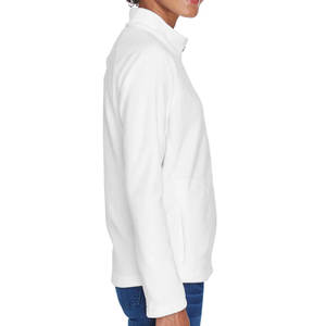 Veste polaire à fermeture éclair complète pour femme, rouge/noir, fermeture éclair, veste polaire légère - Product Image 6