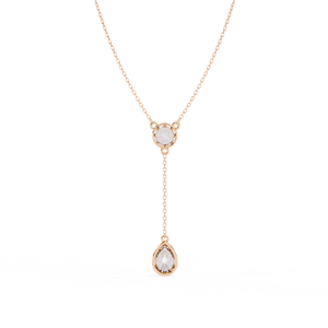 Collar con Colgante de Diamante Cultivado en Laboratorio para Niñas en Oro de 18k - Product Image 5