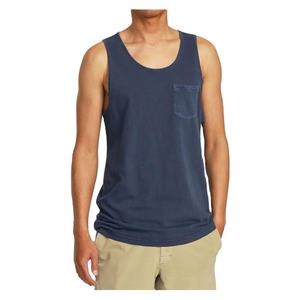 100% Cotton Men's Summer Casual Tank Top Eco-Friendly Oversize Single Jersey Solid Color Neck Best Price Bangladesh - Product Image 1