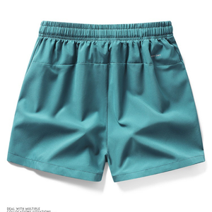 Primavera Verano OEM Fitness Wear Sexy hermosa espalda deportes secado rápido fruncido cadera levantamiento pantalones cortos Yoga conjunto desnudo sensación patrón sólido - Product Image 2