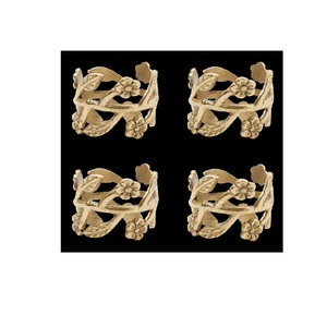 Brass Napkin Ring for Dinnerware Use Stylish Design Brass Napkin Ring and Wholesale Manufacture Form India - Product Image 4