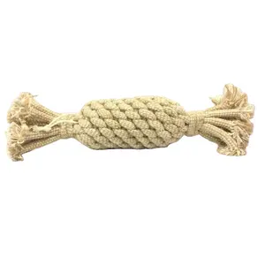 Jouets de chien en Jute naturelle, confortable et Durable en forme d'ananas, cousus, cordon à coudre, offre spéciale, - Product Image 1