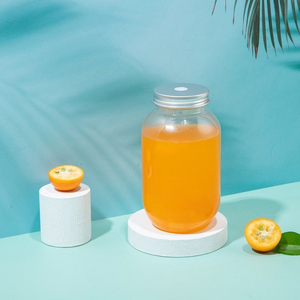 Bouteille en plastique PET ovale longue tendance avec bouchon à vis TINH DIEU VIETNAM Emballage haut de gamme Échantillon gratuit pour le thé Fabriqué Fourni - Product Image 6