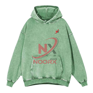 Sweats à capuche d'hiver imprimés solides lavés à l'acide pour adultes grande taille séchage rapide et respirant imprimé services OEM de haute qualité - Product Image 4