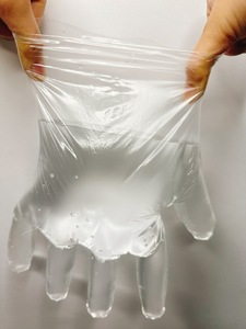 Gants PE jetables directs d'usine de protection moyenne emballés individuellement pour une utilisation estivale de qualité alimentaire pour le nettoyage domestique - Product Image 3