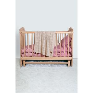 Manta Emily Baby Modelo Tejida Patrón Marrón-80x100 - Product Image 5