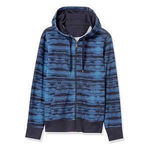 Sudadera con capucha con cremallera Vintage de algodón de invierno más vendida, bordado de rizo francés personalizado, lana cepillada Unisex de alta calidad - Product Image 1