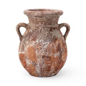 Maceta de Terracota Esmaltada Mediana con Diseño de Plato Floral para Decoración del Hogar y Recuerdos de Boda - Product Image 1